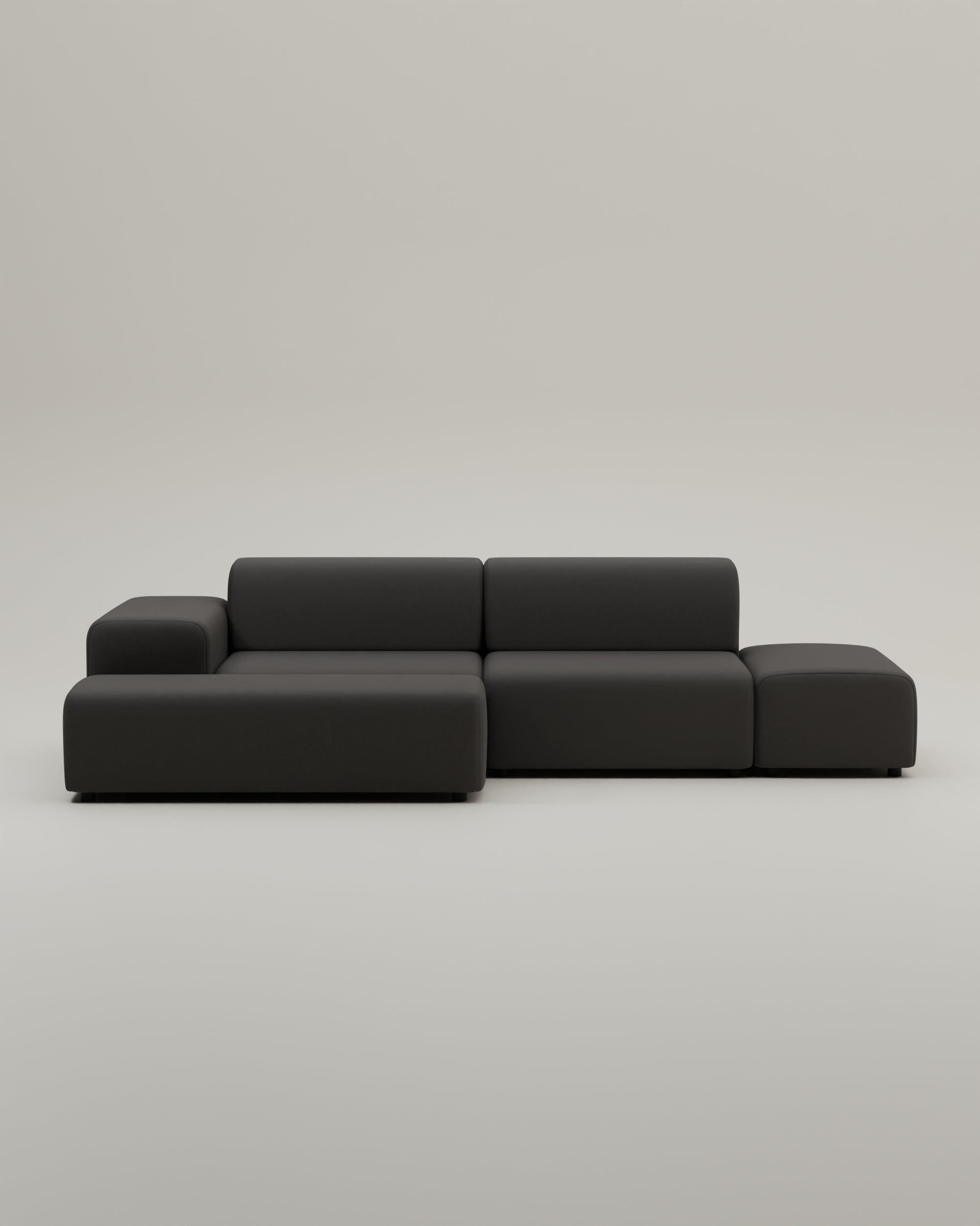 Outlet - Modulares Ecksofa Nina 4-Sitzer mit Schlaffunktion