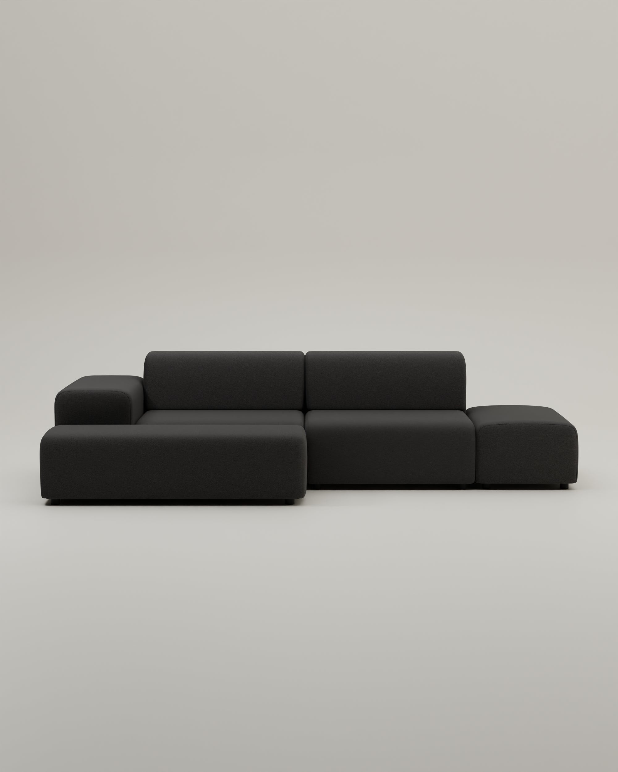 Outlet - Modulares Ecksofa Nina 4-Sitzer mit Schlaffunktion