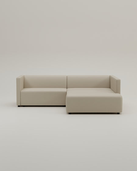 Outlet - Modulares Ecksofa Paula 3-Sitzer mit Schlaffunktion - Showroom Hamburg