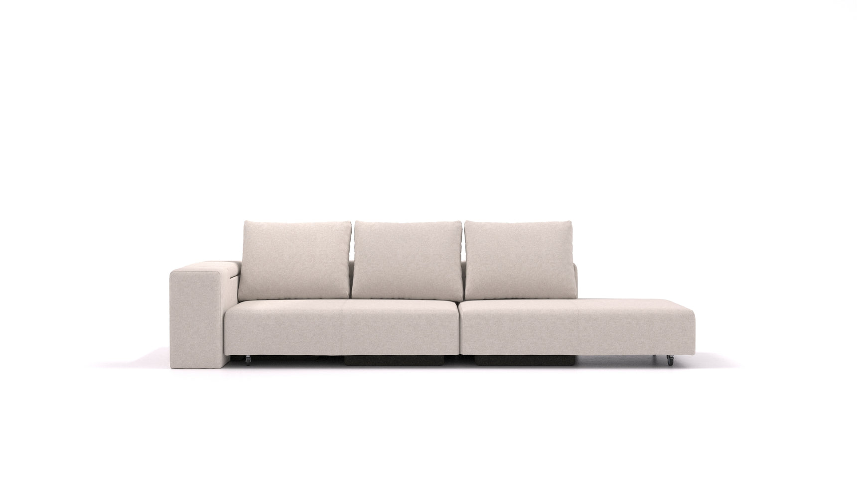 Sofá modulable Marie con función cama - tela Nova