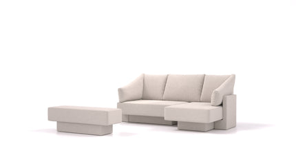 Sofá modular Samantha con función cama - tela Nova