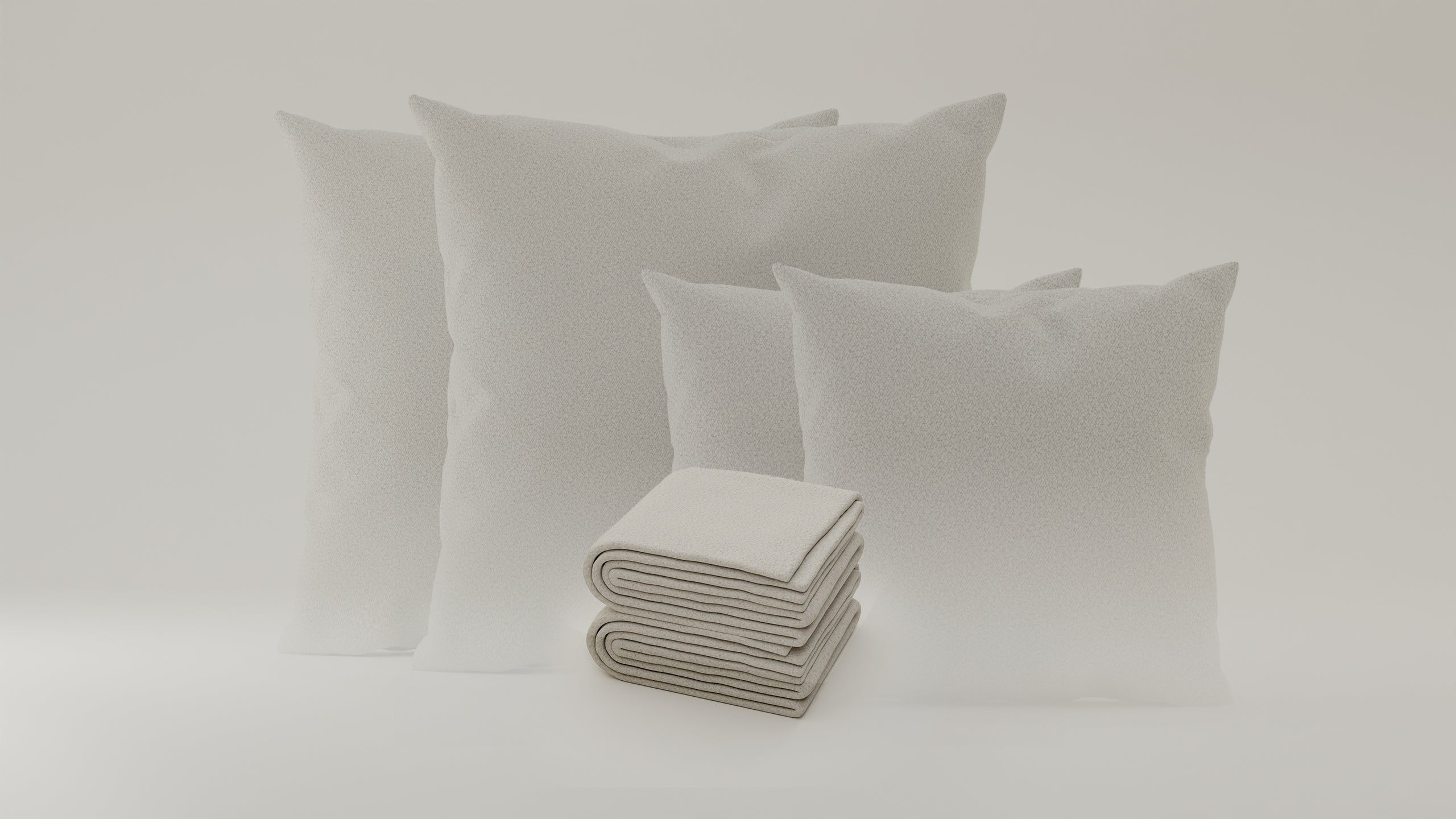 Stoffbezug - Kissen Set 3