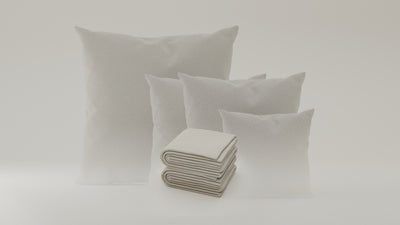 Cloud-Bouclé / 1x 50x50cm / 2x 70x70cm / 1x 100x100cm