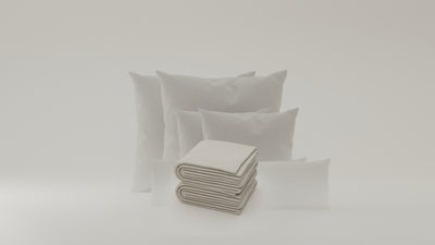 Cloud-Bouclé / 2x24x75cm / 2x50x50cm / 2x70x70cm