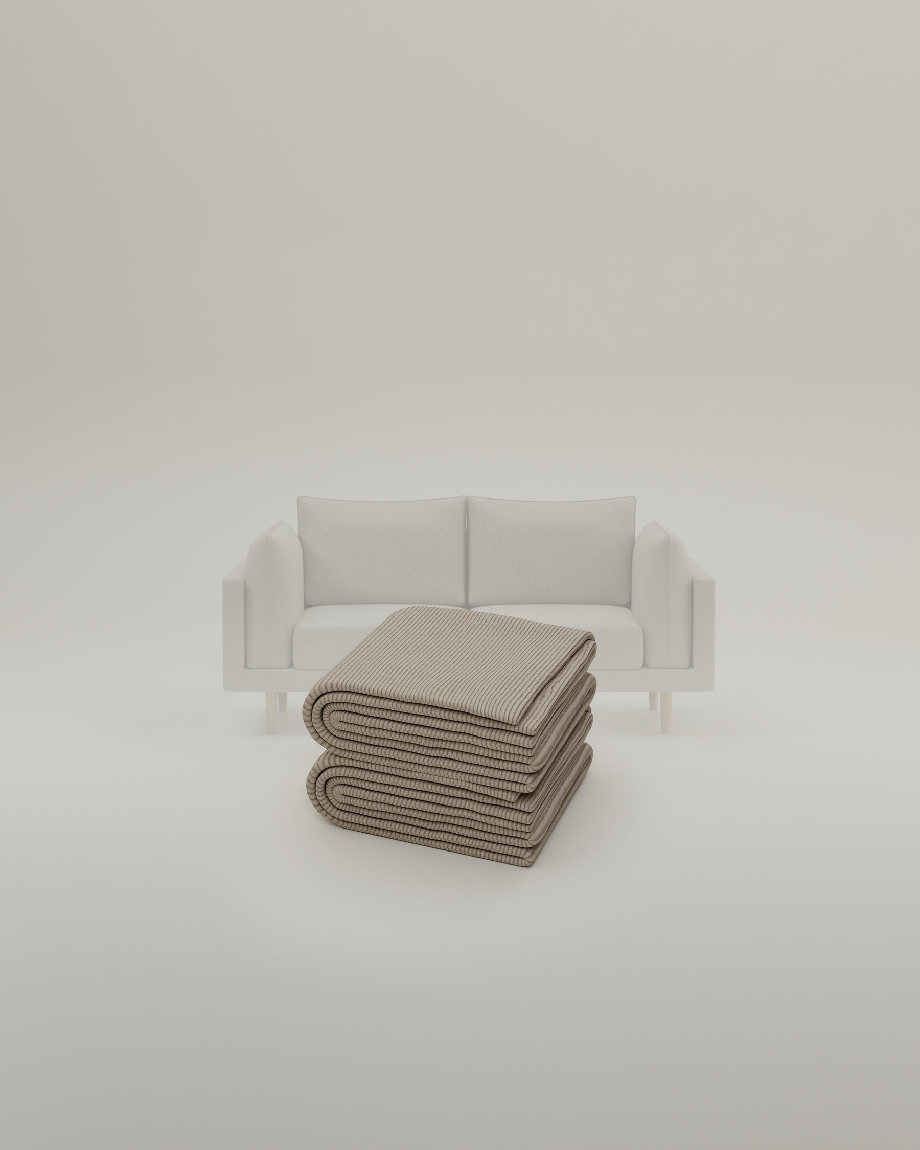Stoffbezug - Modulares Sofa Donna 2-Sitzer