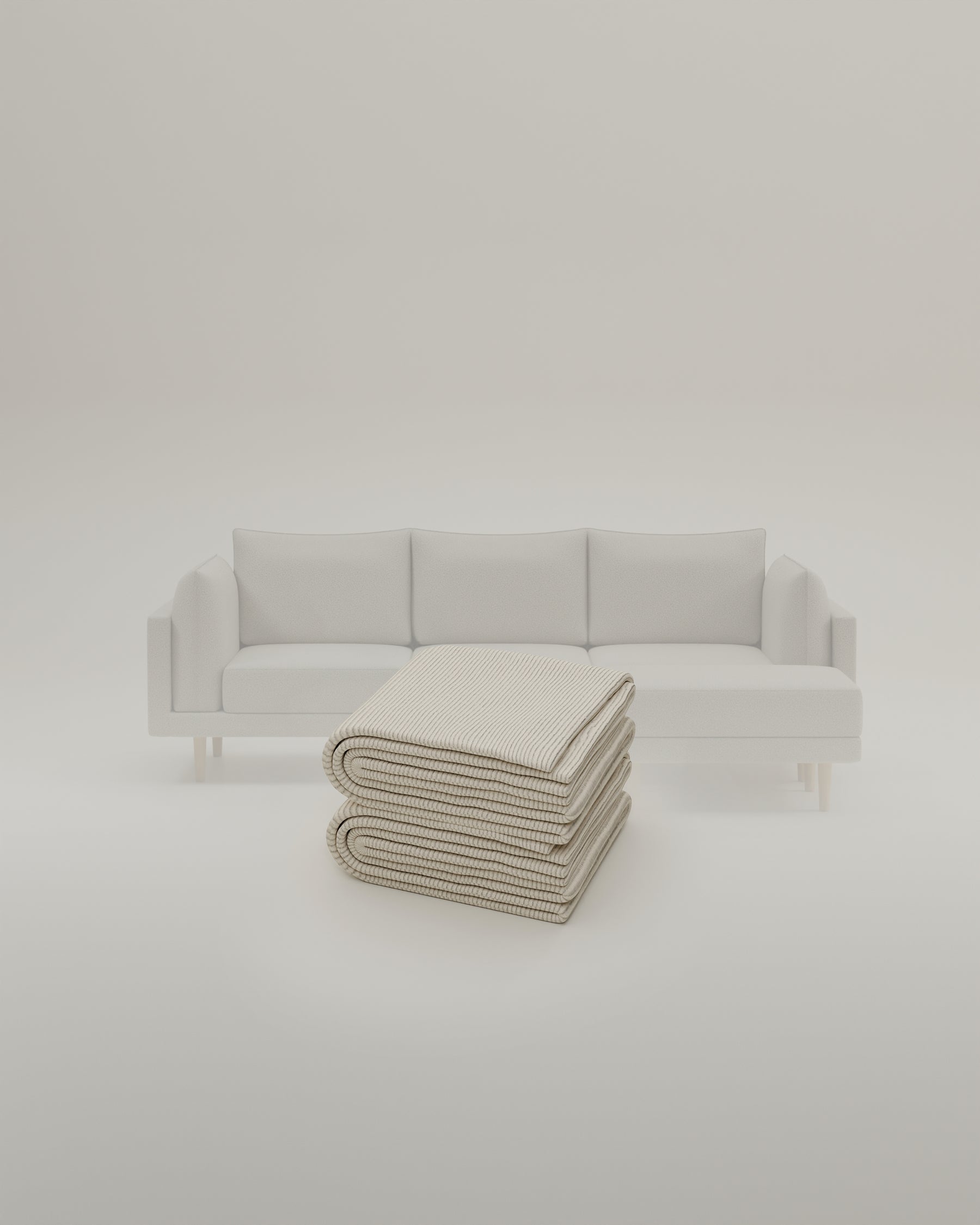 Stoffbezug - Modulares Sofa Donna 4-Sitzer