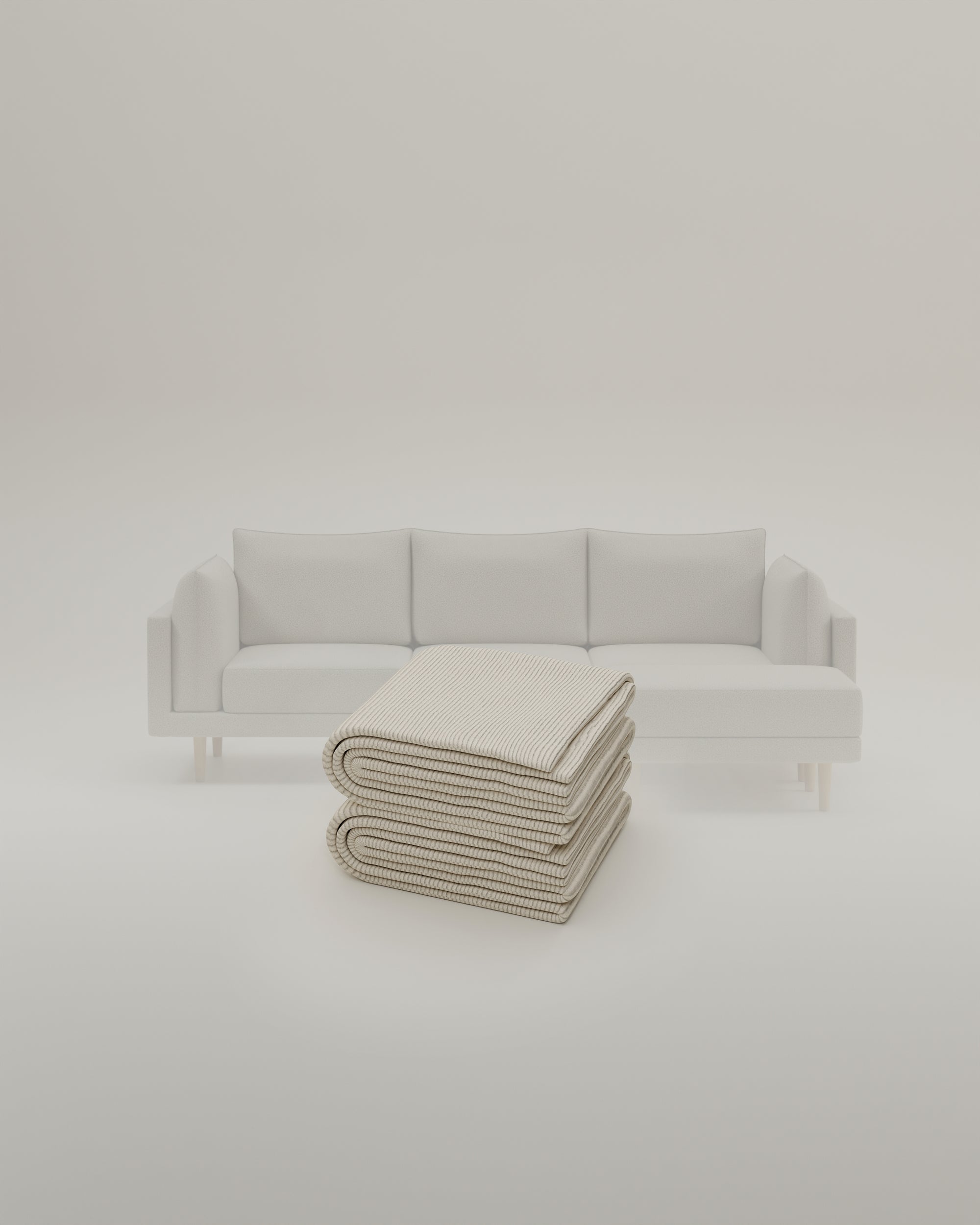 Stoffbezug - Modulares Sofa Donna 4-Sitzer