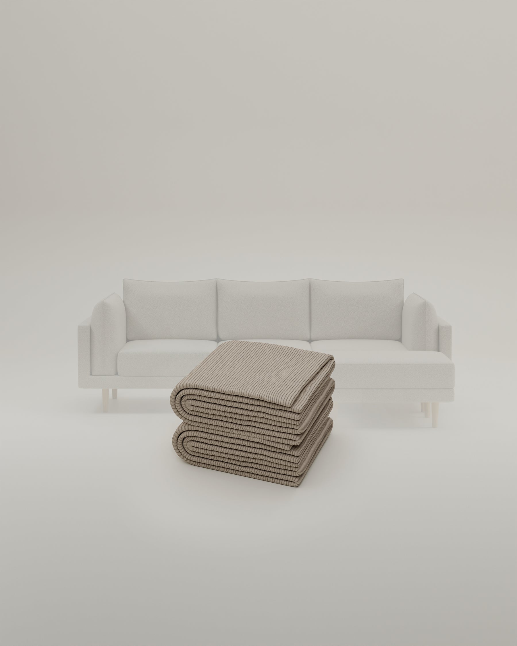 Stoffbezug - Modulares Sofa Donna 4-Sitzer