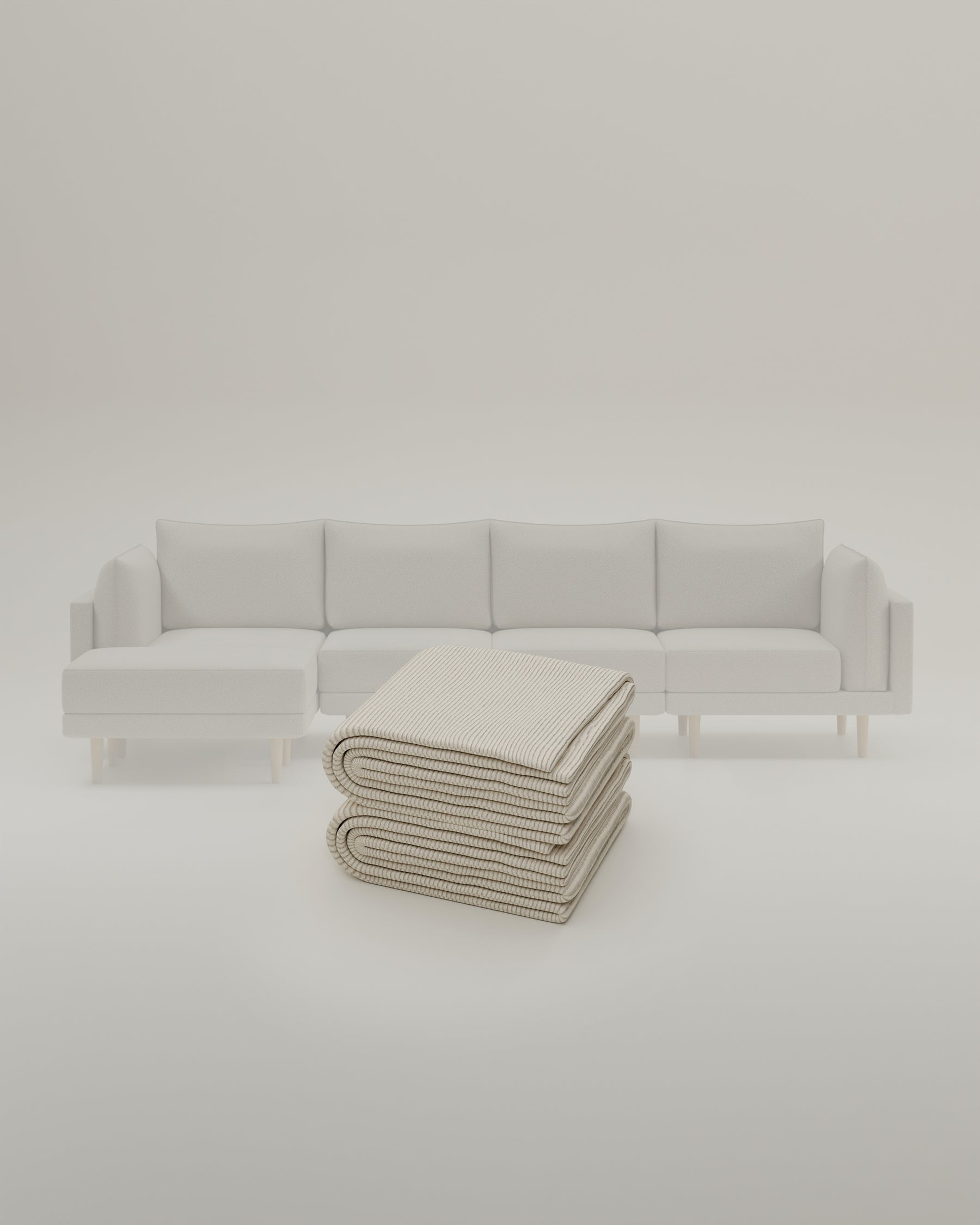Stoffbezug - Modulares Sofa Donna Ecksofa XL