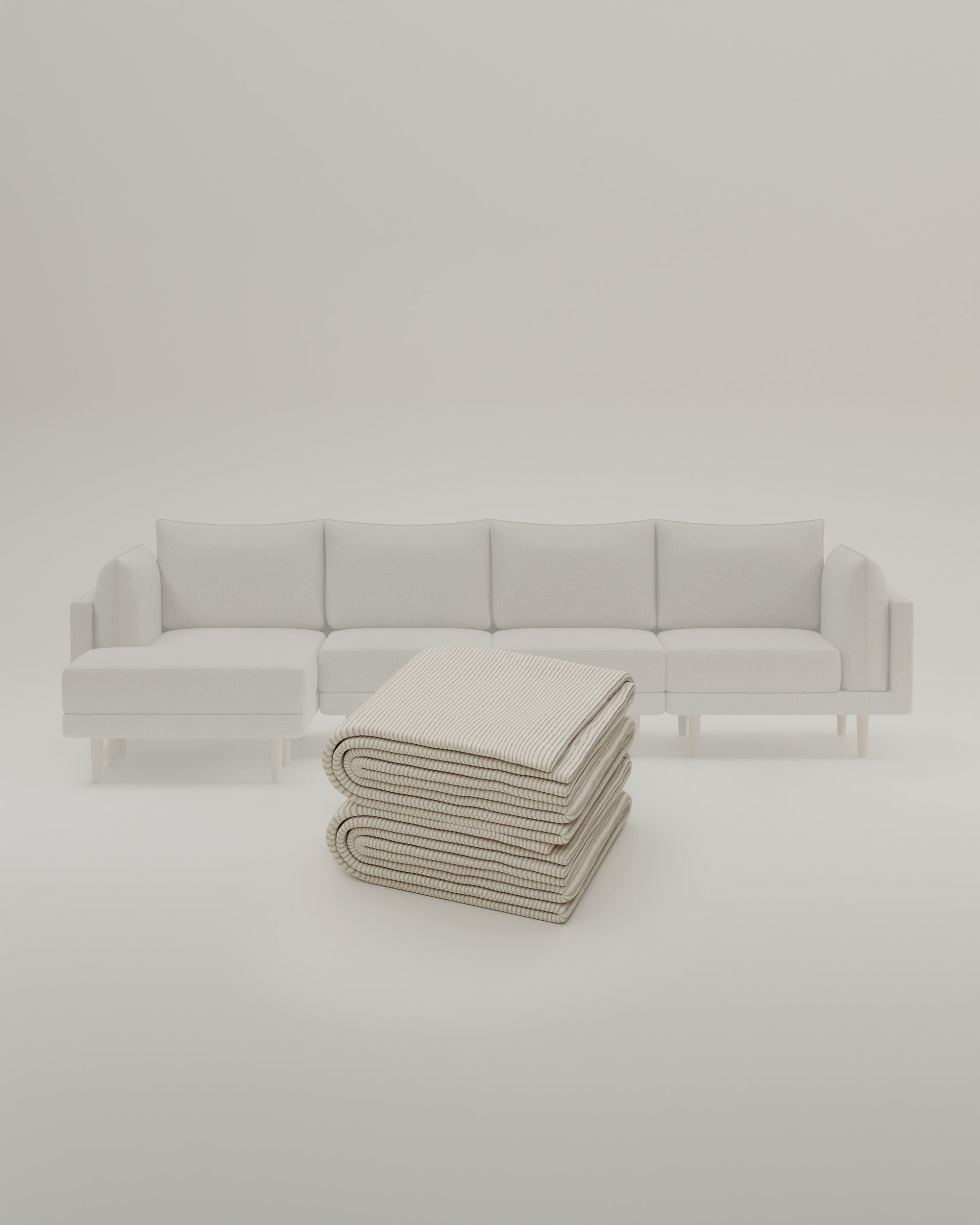 Stoffbezug - Modulares Sofa Donna Ecksofa XL