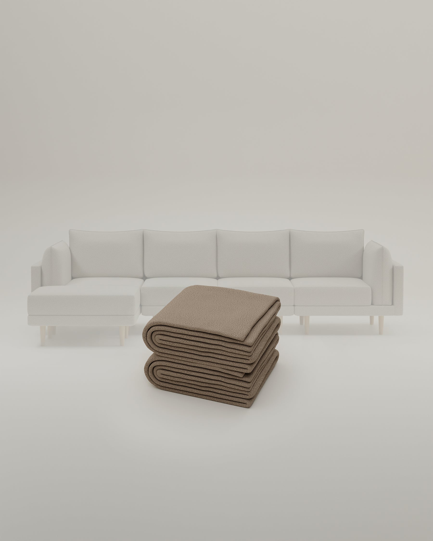 Stoffbezug - Modulares Sofa Donna Ecksofa XL
