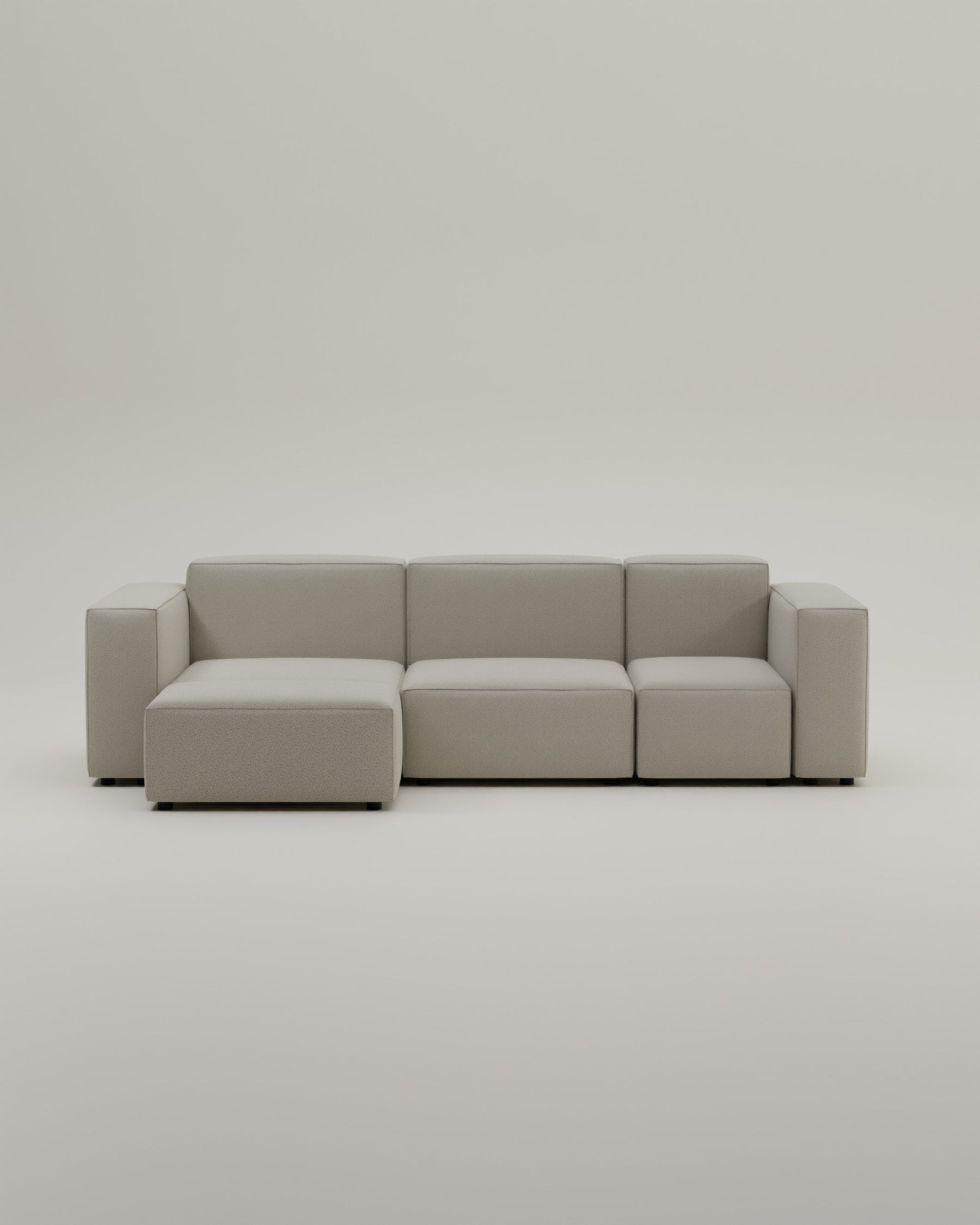 Modulares Ecksofa Harvey 4-Sitzer Mini mit Schlaffunktion