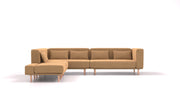 Jenny sofá modular con función de dormir - tela Nova