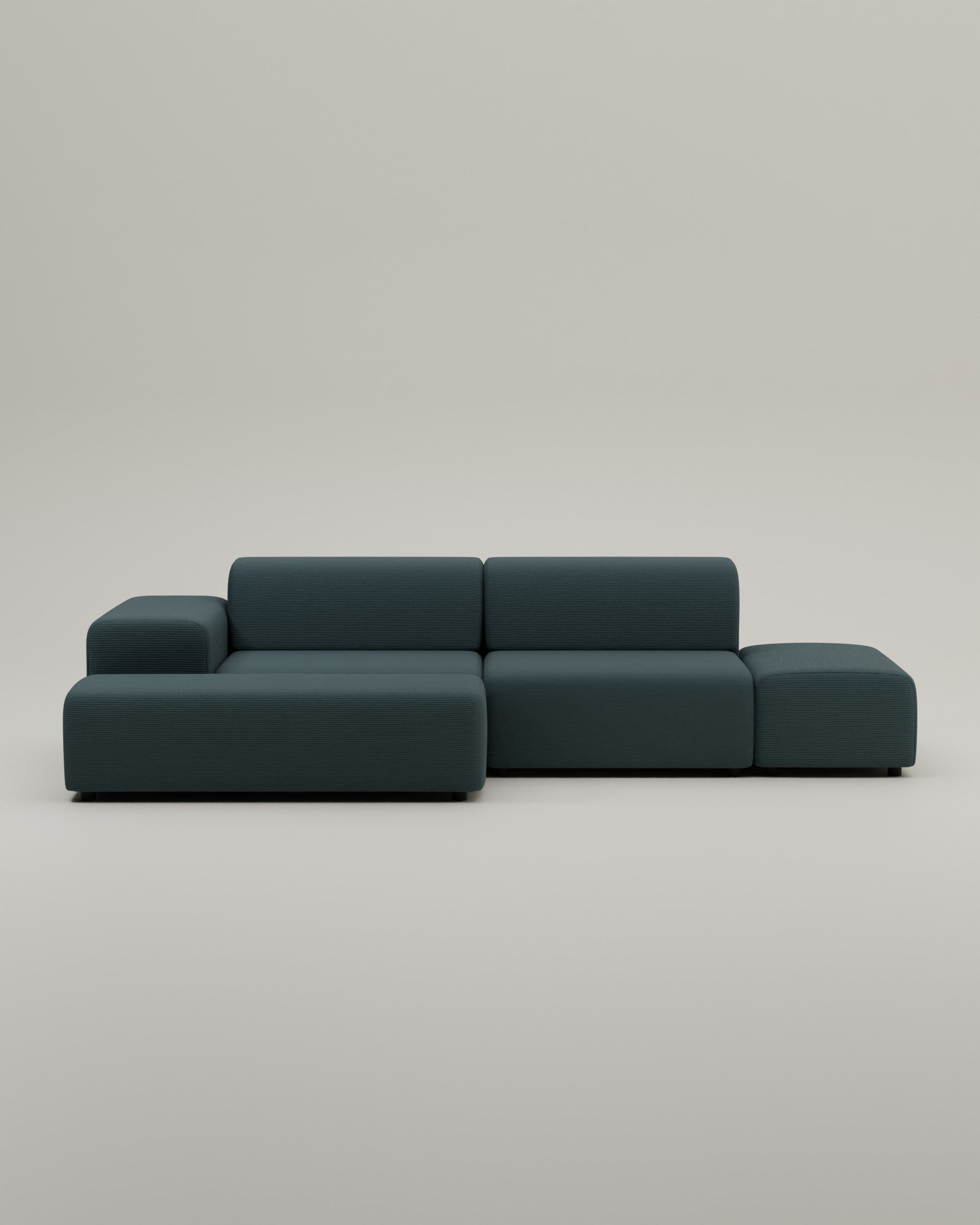 Outlet - Modulares Ecksofa Nina 4-Sitzer mit Schlaffunktion