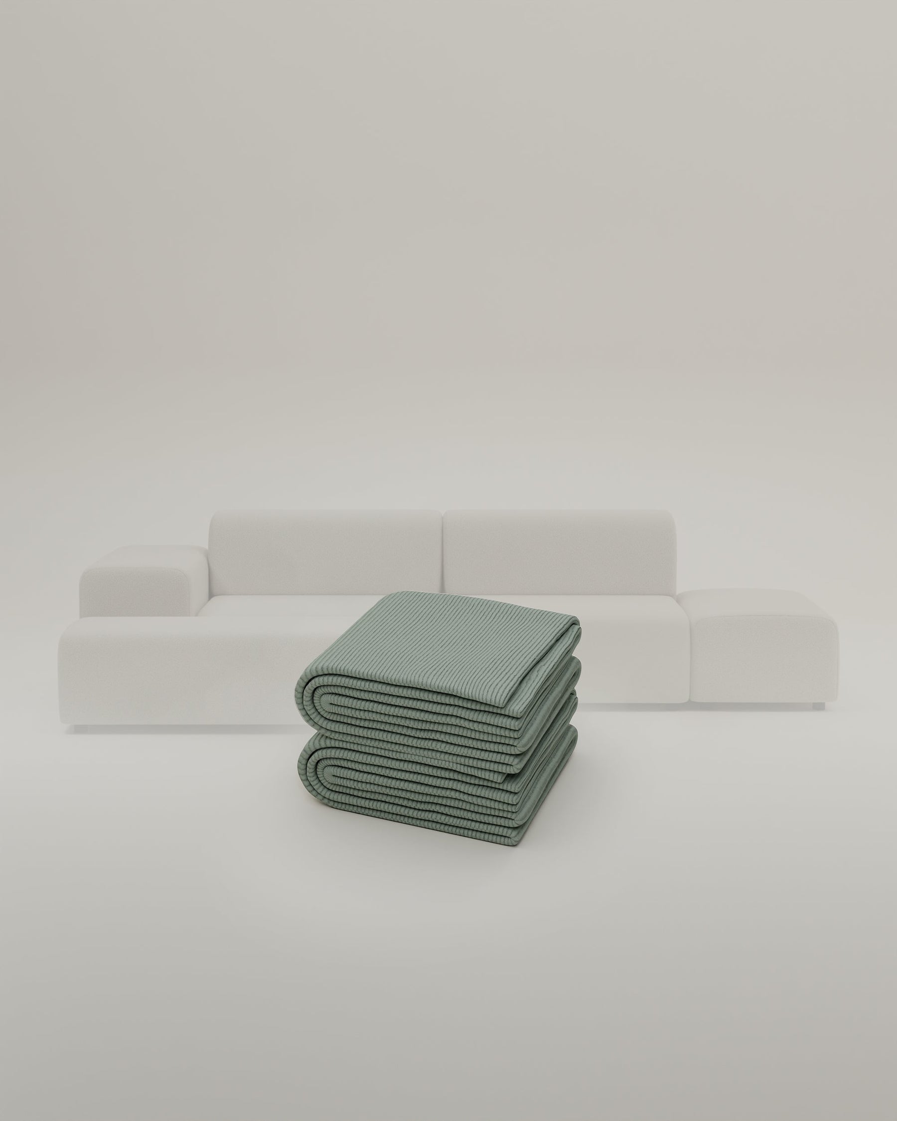Stoffbezug - Modulares Ecksofa Nina 4-Sitzer