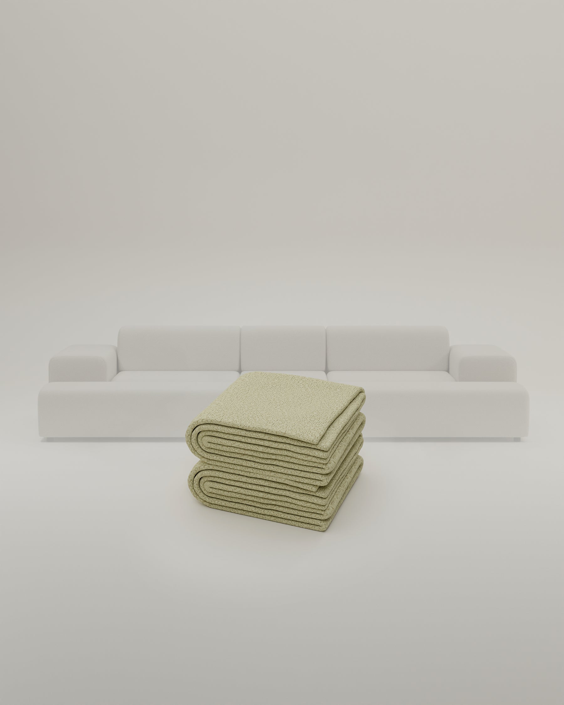 Stoffbezug - Modulares Sofa Nina U-Form / Wohnlandschaft mit Schlaffunktion