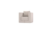 Alex sofá modular sillón con función de dormir - tela Nova