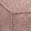Stoffmuster Rose / Bouclé