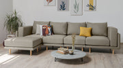 Modulares Sofa Donna XL mit Schlaffunktion - Beige-Velare - Livom