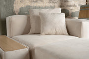 Modulares Sofa Harvey XL - Nata-Cord - Livom
