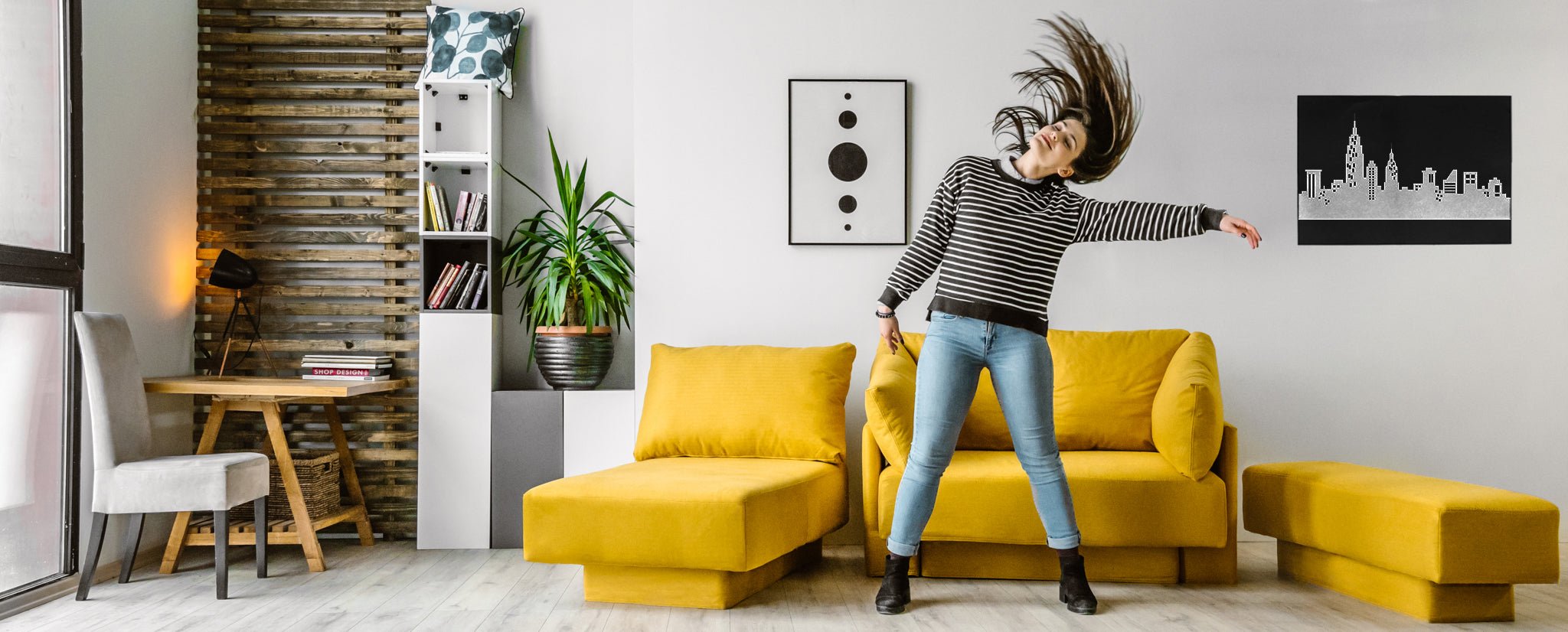 Sofá modular Samantha con función Sleep